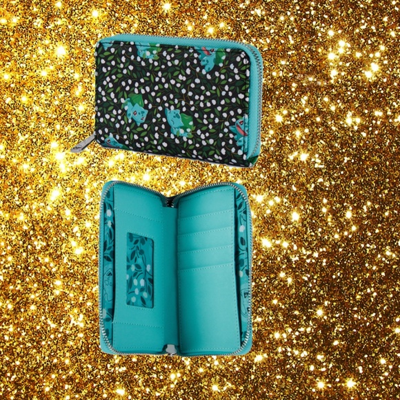 Loungefly Pokémon Bulbasaur Cosplay Mini Backpack and Wallet - Picture 6 of 8